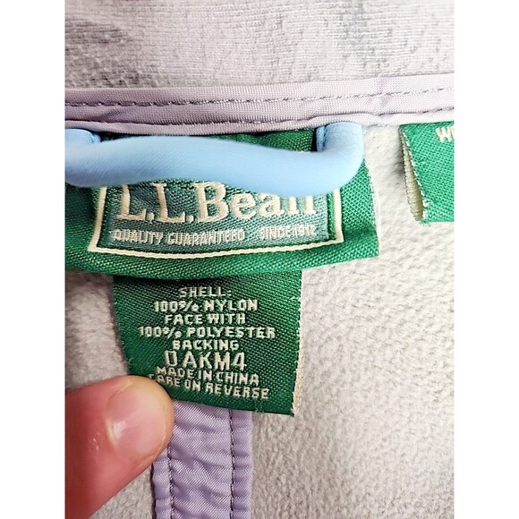 Ll Bean Womens Light Blue Windstopper Windbreaker Jacket Coat Size M EUC - Picture 8 of 11